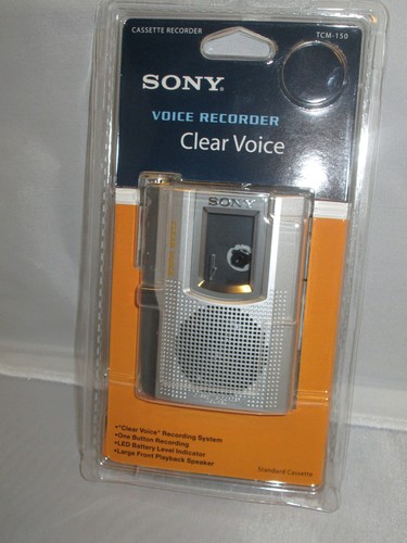 Sony tcm 150 handheld - sony, cassette