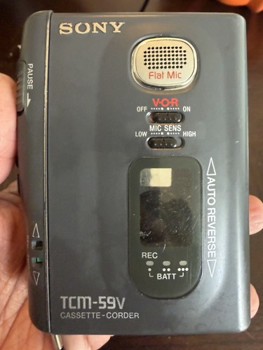 Sony tcm 59v - cassette, corder
