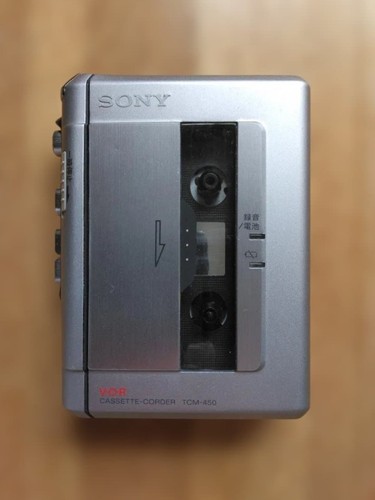 Sony tcm 450 - tcm-450, cassette-corder