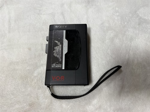 Vintage sony cassette corder - sony, cassette-corder