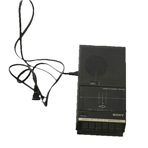 Sony tcm 828 cassette corder - sony, cassette-corder