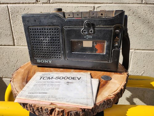 Sony tcm 5000ev portable - sony,