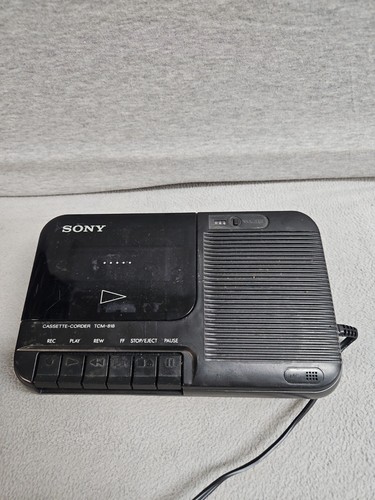 Sony cassette corder - sony,