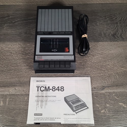 Vtg sony cassette recorder - vtg,
