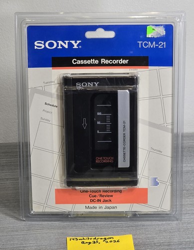 Vintage 1981 sony tcm - vintage,