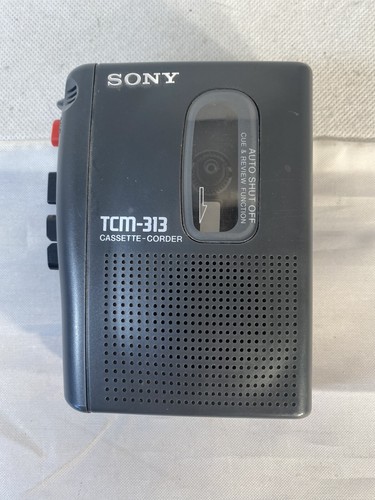 Sony tcm 313 cassette corder - sony, cassette-corder