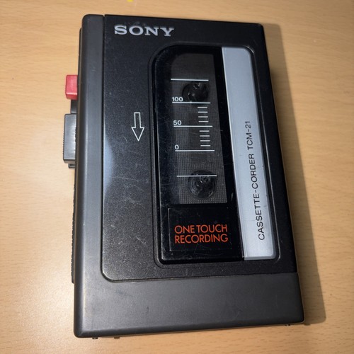 Sony tcm portable - portable, cassette