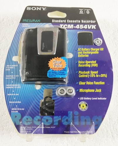 Sony tcm 454vk cassette - -,