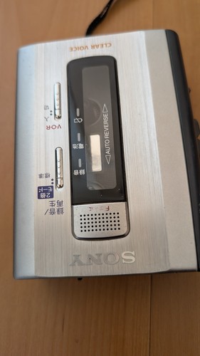 Sony tcm 500 walkman cassette - tcm-500,