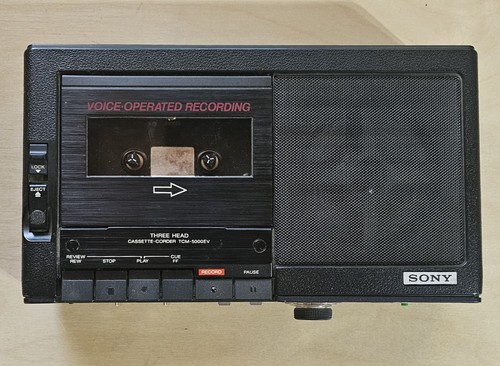 Sony tcm 5000ev - sony, tcm-5000ev