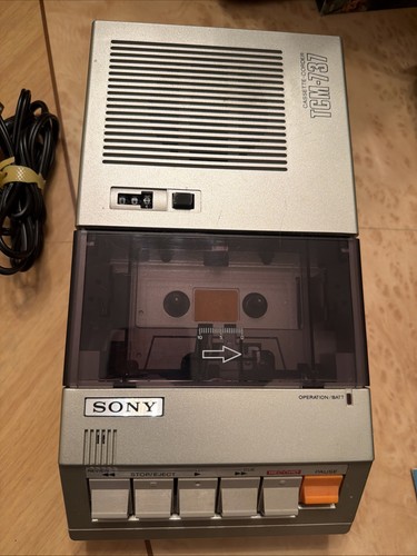 Sony cassette corder - sony, recorder