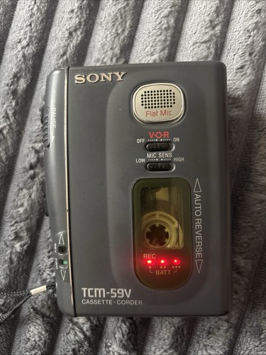 Sony tcm 59v cassette - tcm-59v, recorder