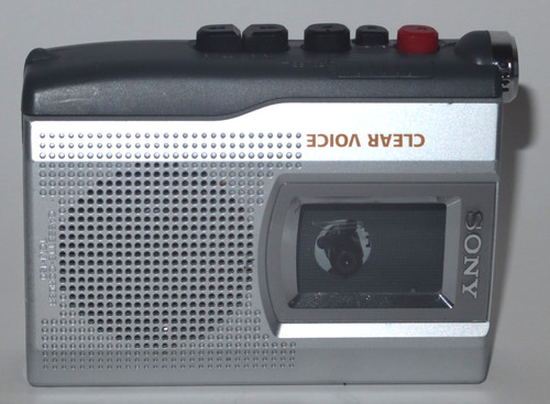 Sony handheld cassette - sony,