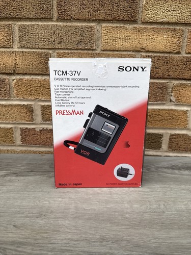 Vtg collectible sony tcm 37v - collectible, tcm-37v