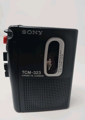 Sony tcm 323 cassette corder - sony, tcm-323