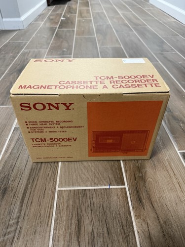 Sony tcm 5000ev - sony, tcm-5000ev